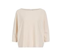 Vila Vimalu Boatneck 3/4 Sleeve Knit Top-Noos Maniche, Conchiglia, M Donna