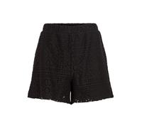 Vila Vimerinda HW Shorts/Vol, Nero, XS Donna