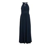 Vila - Vestito lungo da damigella allacciato al collo blu navy 36