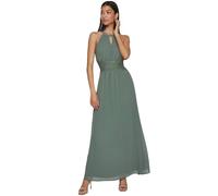 Vila Vimilina Noos-Maxi Dress Abito da Sera, Laurel Wreath/Dettagli: Elastico, 42 Donna