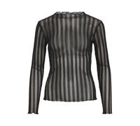 Vila Vimist Funnel Neck L/S Top, Nero, S