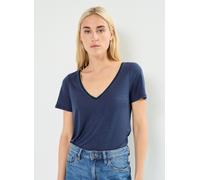 Vila - VINOEL LUREX S/S TOP - NOOS Blu - Abbigliamento L Blu