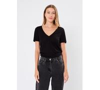 Vila - VINOEL LUREX S/S TOP - NOOS Nero - Abbigliamento L Nero