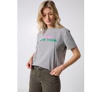 Vila - Vinora S/S T-Shirt - Noos Grigio - Abbigliamento XL Grigio