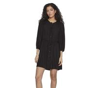 Vila Vipricil O-Neck 7/8 Dress-Noos Vestito, Nero, 40 Donna
