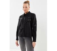Vila - Viravenna L/S Sequin Shirt/Dc Nero - Abbigliamento 34 Nero