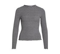 Vila Virika L/S Funnel Neck Top-Noos, Melange Grigio Medio, XXL Donna