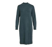 Vila Viril Crew Neck L/S Midi Dress-Noos Abito Lavorato a Magli, Verde, L Donna