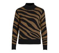 Vila Viril Crew Neck L/S Top-Fav Lux Camicia da Donna, Nero, S