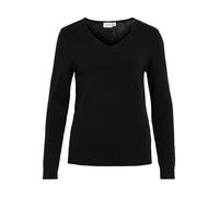 Vila Maglione da Donna con Scollo a V Ril Nero M