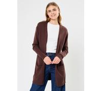 Vila - Viril Open L/S Knit Cardigan - Noos Marrone - Abbigliamento M Marrone
