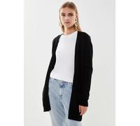 Vila - Viril Open L/S Knit Cardigan - Noos Nero - Abbigliamento M Nero