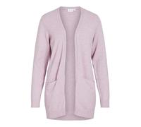 Vila Viril Open L/S Knit Cardigan-Noos, Winsome Orchid, S Donna