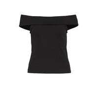 Vila Visahia off Shoulder Top Camicia da Donna, Nero, XS