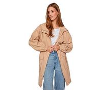 Vila Visiliana Long Parka Jacket-Noos, Sesame, 48 Donna