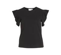 Vila Visummer S/S Top/su/R, Nero, XS Donna