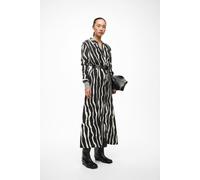 Vila - Visusie L/S Ankle Shirt Dress Nero - Abbigliamento 40 Nero