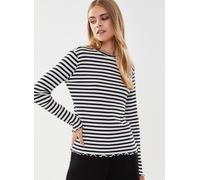 Vila - Vithessa O-Neck LS Top - Noos Nero - Abbigliamento XS Nero