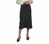 Vila VIVARONE HW Long Skirt - Noos, Nero, 46