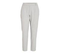 Vila Pant Pantaloni Vivarone HW Slim-Noos, Grigio Chiaro, mélange, 38 Donna