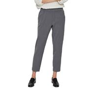 Vila VIVARONE HW Slim Pantaloni - Noos, Melange Grigio Medio, 50