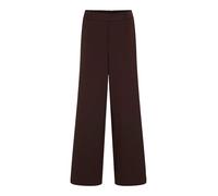 Vila Varone Wide High Waist Pants Marrone 34 Donna