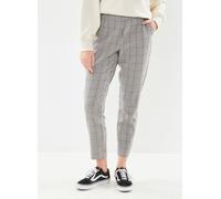 Vila - Vivarone Pattern Hw Slim Pant - Noos Marrone - Abbigliamento 34 Marrone