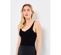 Vila - VIWENNIE V-NECK RIB KNIT S/L TOP - NOOS Nero - Abbigliamento L Nero