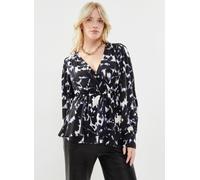 Vila - Vizendaya Ls V-Neck Top/Rou Blu - Abbigliamento 40 Blu