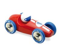 Auto da corsa rosso con ruote blu di Vilac
