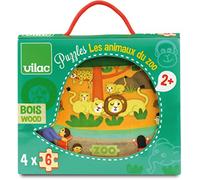 Vilac - 2642 - da Zoo Animal Puzzle - 24 Pezzi