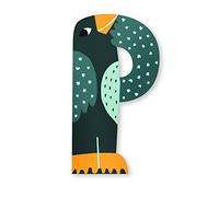 Vilac 85016 - Lettera P Michelle Carlslund, in legno