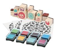 Vilac - Cofanetto timbri Mandalas, 8221, multicolore