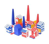 Vilac - Cubi Ladislav Sutnar, 1921, Multicolore