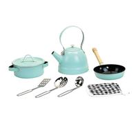 Vilac Set di posate giocattolo Vintage 8177 metallizzate Multicolore
