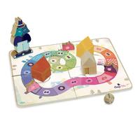 Vilac gioco I tre porcellini - gioco da tavolo cooperativo in legno per bambini