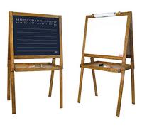 Vilac J8758 Lavagna in Legno con Pannelli in Ardesia e Metallo - 66X54 cm/H Max 120 cm