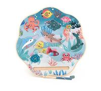 Vilac linea Michelle Carlslund tavolo-1 canna da pesca 12 animali marini magnetici 1 vassoio da gioco/incasso Giochi di risveglio legno-Giocattolo per bambini dai 18 mesi-8570, 8570