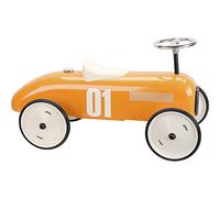 Vilac - Macchina a spinta per bambini, stile vintage, in metallo, colore: arancione