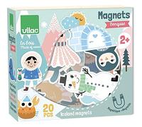 Vilac- Magnets Iceland Michelle Carlslund Orso Biciclette e Skateboard per Dita, Multicolore, 8547