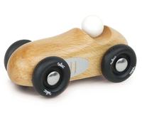 Vilac mini auto da corsa in legno - naturale
