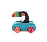 Vilac pouet Toucan-Andy Westface prima età-• 1 auto clacson integrato-Giochi di risveglio legno-Giocattolo per bambini dai 18 mesi-7426K, 7426K