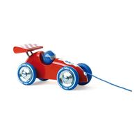 Vilac Pulling auto da corsa rossa con ala rossa