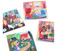 Vilac puzzle in legno Raperonzolo 4 in 1