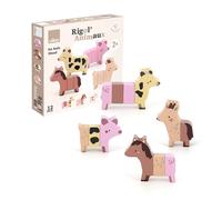 Vilac puzzle magnetico in legno di animali della fattoria