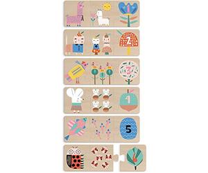 VILAC - Puzzle Trio Maman-bebé Suzy Ultman Legno, Multicolore (8905)