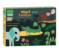 Puzzle Magnetico In Legno Animali Della Giungla