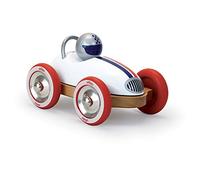 Auto in legno Roadster vintage bianco