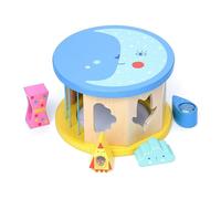 Vilac- Variety Suzy Ultman Sound Formes Box-da 18 Mesi-8908, Colore Sorter Forma Notte e Giorno, Small, 8908