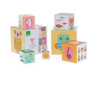 Vilac Vilac-8901 Cubi Estraibili Suzy Ultman-A Partire da 2 anni-8901, Multicolore, 52178